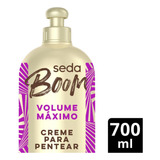 Creme Para Pentear Leve Boom Volume Máximo Pro Curvatura 700ml Seda