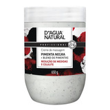 Creme Pimenta Negra Dagua Natural 650g