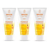 Creme Prevenção Assaduras Weleda Baby Calêndula 30ml Kit C 3