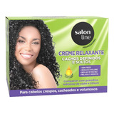 Creme Relaxante Cachos Definidos Coco E Avelã Salon Line