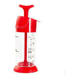 Cremeira Espumador Aerador De Leite Pressca Vermelho