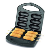 Crepeira Mondial Pratic Crepe E Hot Dog Cp 01 Preto inox 127