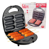 Crepeira Pratic Elética Lm Eletônico Antiaderente Maquina Crepe E Hot Dog Cor Preto 110v