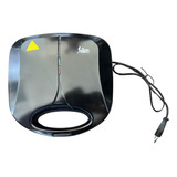 Crepeira Pratica Crepe Hot Dog Preta E Inox 6 Cavidades