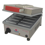 Crepeira Profissional 220 Volts Inox Eletrica 12 Cavidades