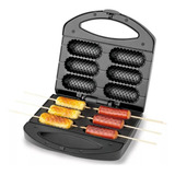 Crepeira Suiço Crepe E Hot Dog 6 Cavidades 220v