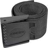 cressi cinto nylon fivela