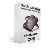 Criação De Arte Para Cartão De Visitas