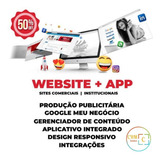 Criamos Seu Site E App Hospedagem Dominio Incluso 