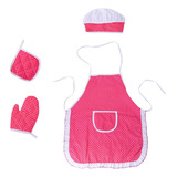 Crianças Chef Conjunto Diy Cozimento Cozimento Terno