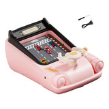 Crianças Volante Brinquedo Simulado Condução Carro Rosa