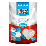 Cristais De Sílica Grossa Great Pets 1 6kg
