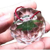 Cristal Esfera Multifacetado Asfour 40mm Feng