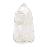Cristal Gerador Ponta De Quartzo Transparente Branco G