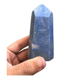 Cristal Ponta De Quartzo Azul Pedra