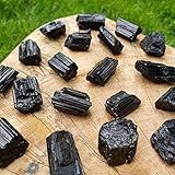 Cristal Turmalina Negra Bruta Mini Kit 100g