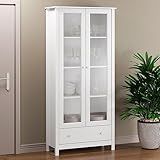 Cristaleira 2 Portas 1 Gaveta Ditália E 954 Branco