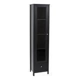 Cristaleira Ditália 1 Porta De Vidro 1 Gaveta E 962 Cozy