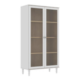 Cristaleira Est Para Livros Ditália 2pt Vd E 957 Cozy