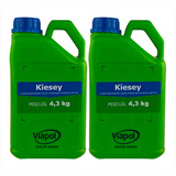 Cristalizador Kiesey Impermeável 4 3kg Viapol Kit 2 Und Cor Acinzentado