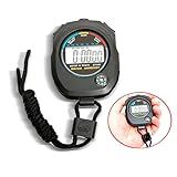 Cronômetro Digital Esportivo Crossfit Academia Hiit Tabata Prancha Treino De Mão Corrida Alarme Com Bússola Hora Temporizador Digital Timer Contagem Profissional