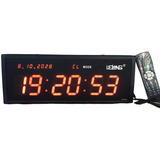 Cronômetro Digital Relógio Parede Academia 48x18x4cm