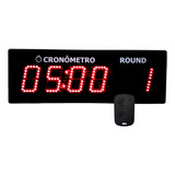 Cronômetro Parede Led Grande Academia Emom Tabata Crossfit