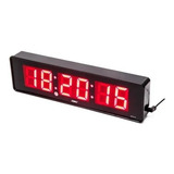 Cronometro Relógio Led Digital Parede Mesa C Controle 2113