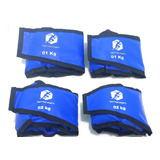 Crossfit Fisioterapia Kit 1kg 2kg Tornozelira De Peso