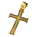 Crucifixo Cruz Pequena Banhado Ouro 18k