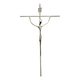 Crucifixo De Metal De Parede 38 X 21 Cm Católico Cruz R78