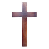 Crucifixo De Parede Em Madeira Sem