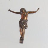 Crucifixo Metal Antigo Católico Arte Sacra