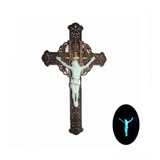 Crucifixo Metalizado Para Parede