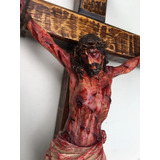 Crucifixo Realista Parede 50cm