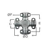 CRUZETA CARDAN Para PARA KOMATSU TRATOR ESTEIRA D50A CARDAN MOTOR