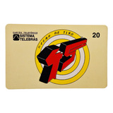 Ct14 Cartao Telebras Clube Tiro Novo Desc 5 00 Ver Abaixo