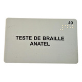 Ct258 Cartao Daruma Teste Braille Desc 5 00 Ver Abaixo