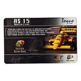 Ct85 Cartao Toque Ayrton Senna Desc 5 00 Ver Abaixo