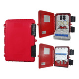 Cto 2 Travas Montada Com Splitter 1x16 Upc Vermelho