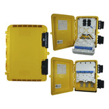 Cto Montada Amarela Splitter 1x16 Adaptadores Sc Upc