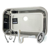 Cuba Aço Inox Tramontina Prime N 2 56x34x17 Com Válvula