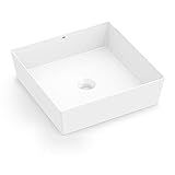 Cuba Apoio Quadrada Sem Mesa 38cmx38cm Design D2 Celite Branco