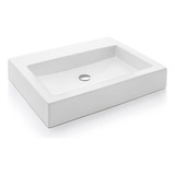 Cuba Apoio Rt1 Retangular Com Mesa 610x460x100mm White Doc