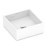 Cuba De Apoio 350x350 Sem Mesa Basic Q5 Celite Branco