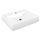 Cuba De Apoio Retangular P Banheiro 50cm Advance Branco