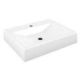 Cuba De Apoio Retangular P Banheiro 50cm Advance Branco