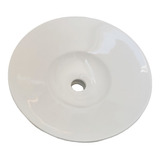 Cuba De Louça apoio Branco Brilho C Válvula E Sifão Grátis