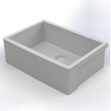 Cuba Farm Sink Cozinha 59x39cm Estilo Fazenda Akkor Branco