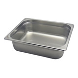 Cuba Gastronomica De Inox Sem Tampa Gn 1 2 100 Mm
